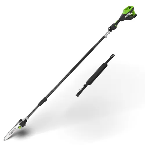 Высоторез-сучкорез телескопический Greenworks PS102T 82V 1402407 (25 см) бесщеточный аккумуляторный — детальное фото